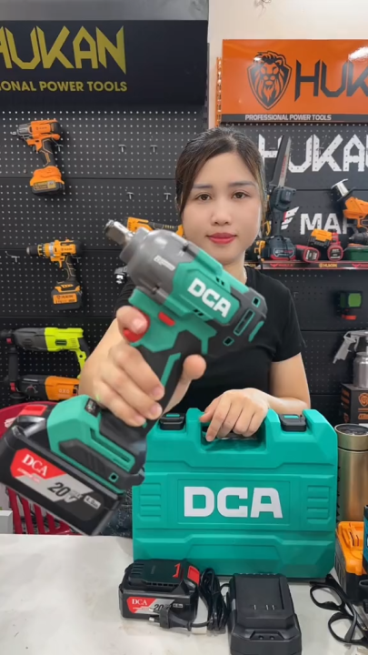 Máy Siết Bulong DCA ADPB 488 Vặn Ốc Mở Bulong Không Chổi Than Lực Siết ...