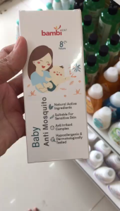 Bambi Baby Skin Protectant Anti Mosquito 50ml - illya