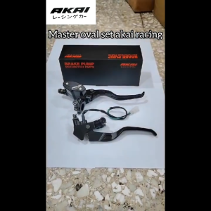 Master Rem Oval Akai Type Z Series Universal Bisa Semua Motor