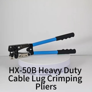 HX-50B Crimping Tool Tang Crimping Skun Kabel Tang Press Skun For Heavy Duty Wire Lugs Battery Terminal