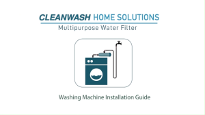 ClearLiving CM01 Inline Water Filter | Shower / Water Heater / Washing Machine Pre Filter | Anti Rust Sediment Penapis Air