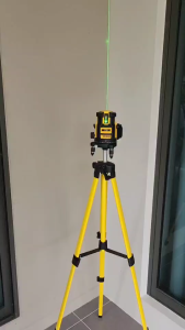 TENYA เครื่องวัดระดับเลเซอร์ 5 เส้น แสงสีเขียว | เลเซอร์วัดระดับแม่นยำทั้งแนวตั้งและแนวนอน