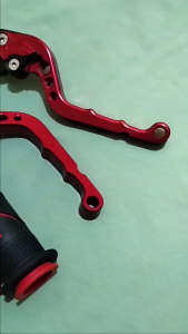 Paket Handle Stelan Nmax Kiri Kanan Full CNC + Hand Grip Sisik Import