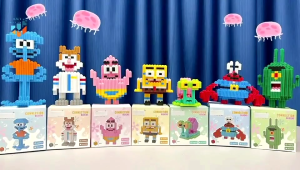SMY Nano Blocks Spongebob: Mainan Anak Edukatif & Mini Bricks