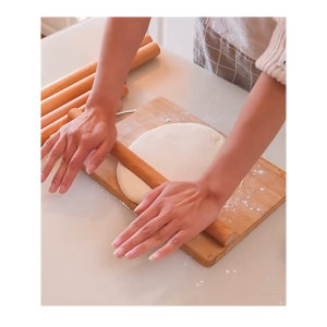 Cán Lăn Bột Làm Bánh bằng gỗ chống dính từ 16cm-30cm dụng cụ làm bánh-HAUSE