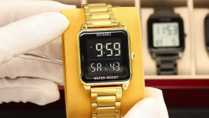 SKMEI 2154 Jam Tangan Pria Digital Stainless Watches Tahan air