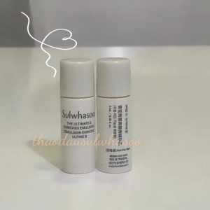 Sữa dưỡng Sulwhasoo Ultimate S Enriched Emulsion Chống Lão Hóa Trẻ Hóa Mạnh Mẽ 5ml