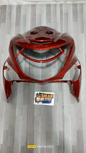Win Panel Dada Tameng Depan Beat Pop K61 Injeksi Warna Merah Marun