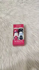 Groovi Beauty Snow Berry Warm & Vanilla Lip Balm Duo 2 Pack 8.4g