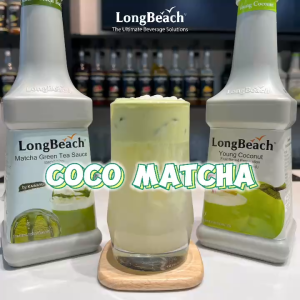 Sốt Trà Xanh Matcha - LongBeach Matcha Green Tea Sauce 900 ml