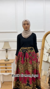 (PROMO) Bisa COD Rok Batik Premium Dewasa Tebal Panjang Jumbo