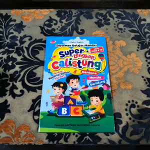 SUPLEMEN BELAJAR MANDIRI SUPER LENGKAP CALISTUNG ( BERGAMBAR DAN FULL CALOUR )