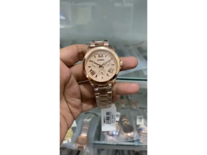 [Promo] Jam Tangan Wanita FS AM 4511 / AM4511 Cecile Rose Gold Dial Stainless Steel Original Garansi 2 Tahun [✔COD][100% Authentic]