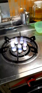 ( 27SS BURNER HEAD ) 8 JET FOR HOMELUX HST-27SS MILUX MST-27SS THAILAND THAI GAS STOVE COOKER HDS-777 FLOWER
