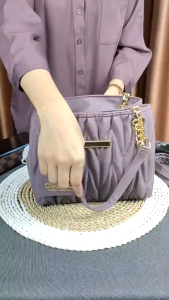 Kholimah Tas Selempang Bahu Wanita Bordir Tas Jinjing Tas Pesta Elegan Tas Kerja Hand Bag Slingbag