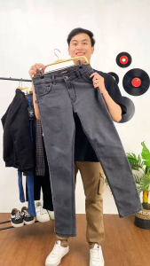 ZWECKOUT LABEL - Celana Denim Pria Jeans Panjang Slimfit Garmen