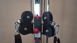 Home Gym Functional Trainer / Wall Mount Single Cable Crossover /Beban alat olahraga fitnes Pull down