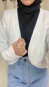 basic id fashion COD cardigan wanita korean style / cardigan Crop rajut / outer wanita rajut