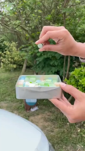 Tutup Pentil Glow In The Dark Isi4pcs Universal Ban Mobil Motor Sepeda OO