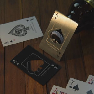 ที่เปิดขวดลายไพ่ เอซโพดำ