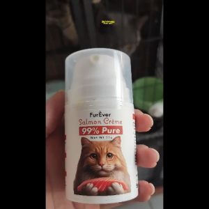 FUREVER Salmon Catty Fish Creme Emulsified Fish Oil for Cat Minyak Ikan Salmon untuk Bulu Kucing 宠物乳化鱼油三文鱼