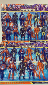 ĐỒ CHƠI VỈ 12 SIÊU NHÂN SIÊU ANH HÙNG ĐỒ CHƠI NHÂN VẬT CHO BÉ Toy Mô Hình