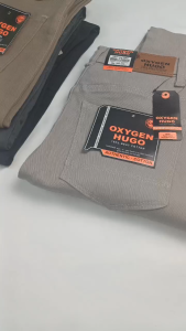 Celana Panjang Pria Naomi Oxygene Hugo Premium Bahan Kanvas Tebal & Lembut Model Slimfit