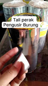 TALI PERAK 5 PCS MURAH / TALI PENGUSIR BURUNG SAWAH 800 METER - KUAT TIDAK KUSUT KILAUAN MAXIMAL