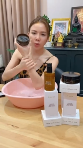 Jcrown เจคราวน์ สครับจ๊ะ & โลชั่นจ๊ะ  สครับชาโคล ขัดผิวกาย ช่วยขจัดเซลล์ผิว ผิวใส ให้ความชุ่มชื่น  กลิ่นหอม