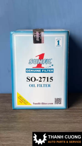 Lọc Nhớt Lọc Dầu Nhờn Động Cơ Xe Tải Công Trình Xe Máy Xúc Xe Nâng Mitsubishi Isuzu...Hàng Sunfil ( Mã : C-1009)