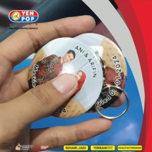 Souvenir Pin Ganci Pin Peniti Custom Full Color Murah Berkualitas Premium