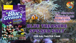 Blue Treasure SPS Aquarium Salt 6.7 kg for Saltwater Tank