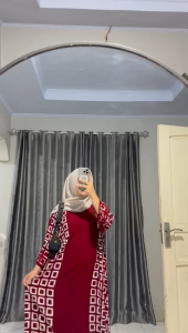 Gamis Kaftan LD150 PB138 Cap Malaman Rayon Super Pemium