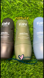 Kahf Roll On Antiperspirant Deodorant deodorant cowok anti bau ketek badan biru hitam hijau