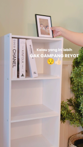 Cubic Rak 4 Susun Minimalis / Lemari Buku Serbaguna / GENIO ORC 4