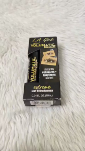 L.A. Girl Volumatic Mascara Lengthen Lift and Volumize Lashes Smudge-proof Extreme Lash-lifting Formula Black Brown 10mL