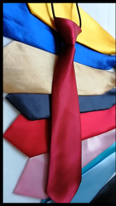 Kids Necktie Plain Fashion: A Cute Decoration for Boys & Girls