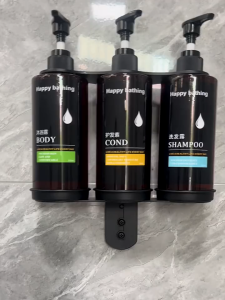 รองรับCOD！พร้อมส่ง ขวดปั๊มครีม ขวดปั้มโฟม สำหรับห้องน้ำ ขวดโลชั่นติดผนัง  ร้านอยู่ที่ไทย