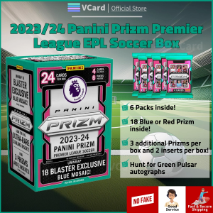 2023/24 Panini Prizm Premier League EPL Soccer Box. - 100% Original. Trading Card Hobby Collectibles 足球卡盒 -
