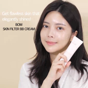 BOM Skin Filter Bb Cream #Filter Light 40ml บีบีเนื้อครีมสัมผัสบางเบาไม่เหนอะหนะ