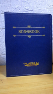 PLATINUM ORIGINAL SONGBOOK HARD BOUND ONLY(120 PAGES)CLEAR BOOK ONLY