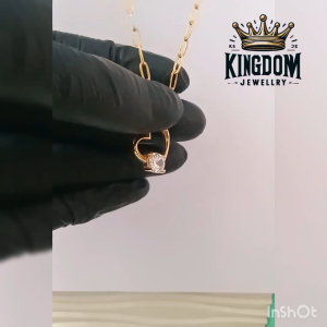 Kingdom Jewelry Kalung dan Liontin Titanium Wanita Model Elegan dan Cantik Anti karat Anti Hitam dan tidak Gampang luntur Kalung Wanita kekinian Style korea