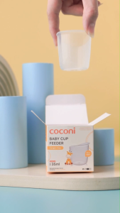 COCONI Newborn Baby Cup Feeder | Gelas Pemberi Asi Pada Bayi Baru Lahir | Gelas Kecil Anak Bayi