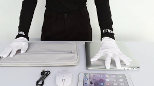 Tas Samsung Tab S10 Plus + 12.4 Inch 2024 X820 X826 Sleeve Oxford Skin Cover Pelindung Laptop Sarung Tablet Pria Wanita Kanvas Anti Air cocok untuk Kerja Kuliah Kantor Sekolah Slim