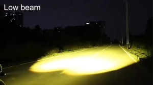 2PCS Mini Driving Light Waterproof Motorcycle Spotlight Firefly Yellow / White LED Lights Korean Led Chip