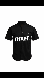 Short Sleeves Shirt Navy Premium | Kemeja Navy Pria | Kemeja Lengan Pendek Navy Premium