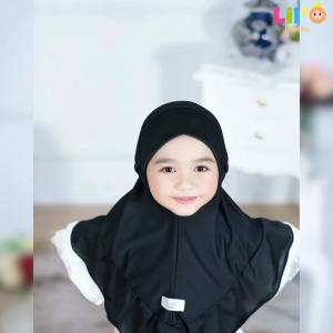 Alma Hijab By LilO - HIjab Anak Terbaru - Jilbab Anak Usia 3 Tahun - Jilbab Anak Usia 5 Tahun - Hijab Anak Model Bergo Instan