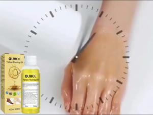 Effective Yellow Peeling Oil used to whiten dark skin 100ML Facial Oil body oil For Whitening Body Removing dead skin and rejuvenating skin Exfloating Gel Gentle Exfoliating Peeling Lotion Original For Bright Radiant Skin Care Peeling Lotion