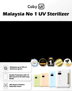 Coby V5 Baby Bottle UV LED Sterilizer 22L