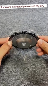 MATA GERINDA MULTIFUNGSI & CHAINSAW PLATE ANGLE GRINDER PAHAT GERGAJI UKIR POTONG KAYU CARVING